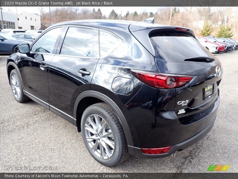 Jet Black Mica / Black 2020 Mazda CX-5 Grand Touring AWD