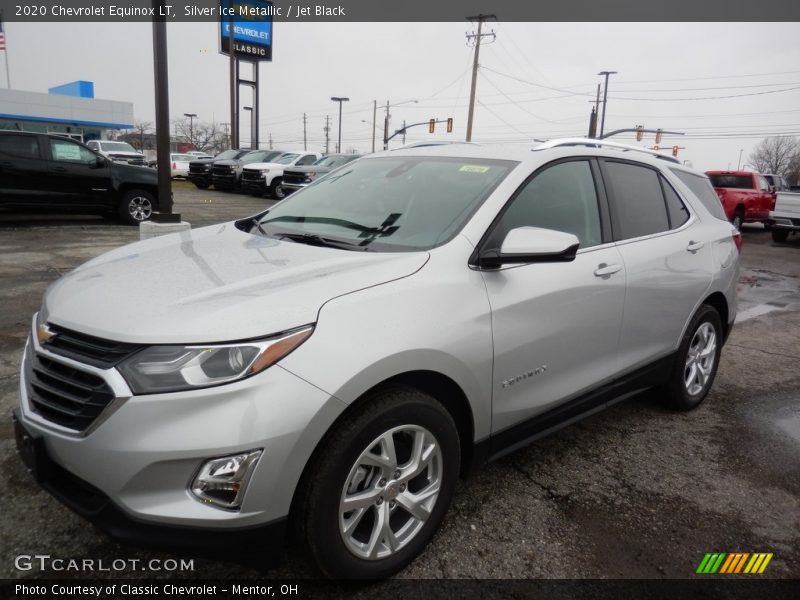 Silver Ice Metallic / Jet Black 2020 Chevrolet Equinox LT