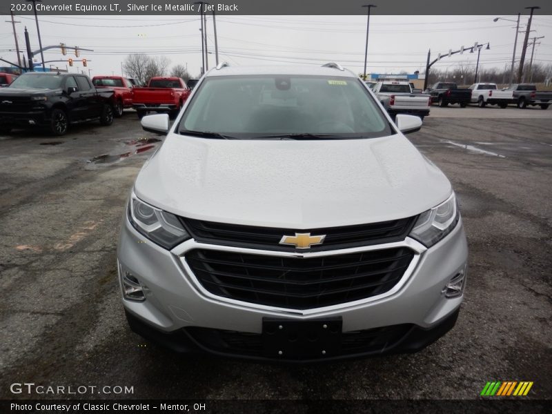 Silver Ice Metallic / Jet Black 2020 Chevrolet Equinox LT