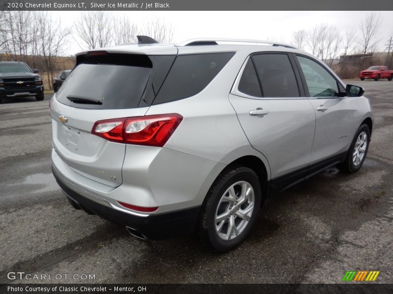 Silver Ice Metallic / Jet Black 2020 Chevrolet Equinox LT