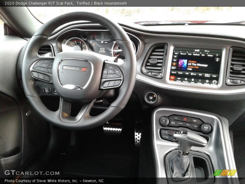 TorRed / Black Houndstooth 2020 Dodge Challenger R/T Scat Pack