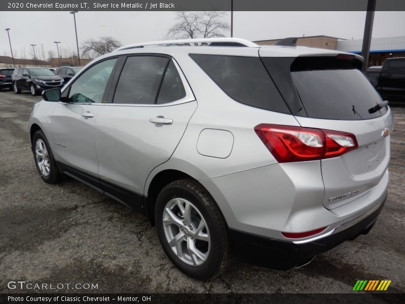 Silver Ice Metallic / Jet Black 2020 Chevrolet Equinox LT