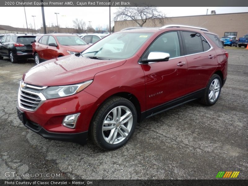 Cajun Red Tintcoat / Jet Black 2020 Chevrolet Equinox Premier AWD
