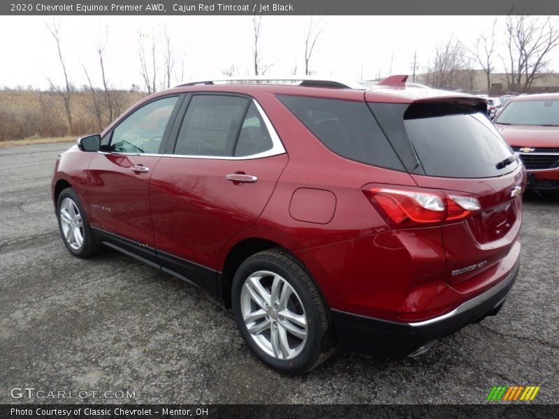 Cajun Red Tintcoat / Jet Black 2020 Chevrolet Equinox Premier AWD