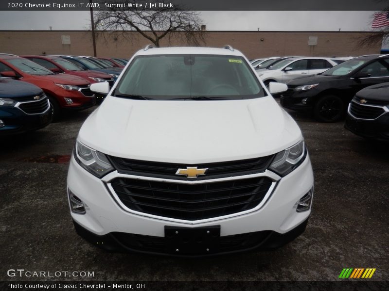 Summit White / Jet Black 2020 Chevrolet Equinox LT AWD