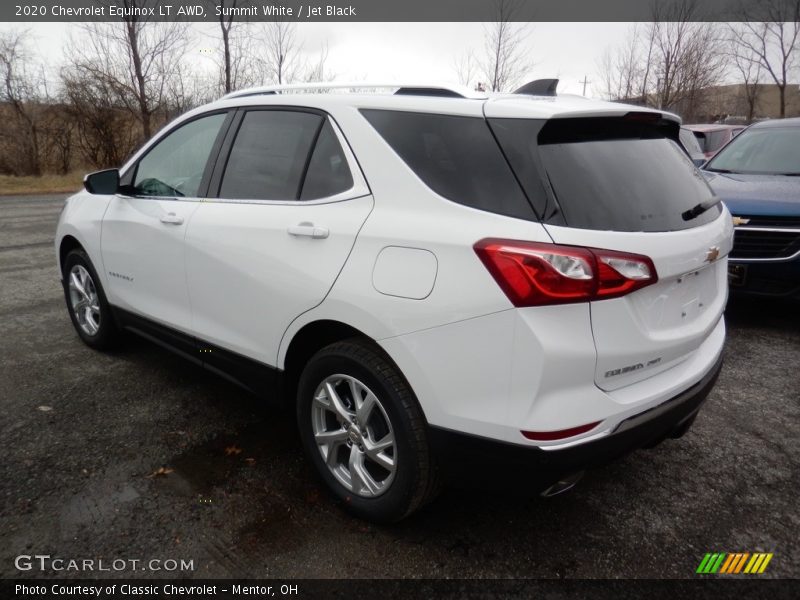 Summit White / Jet Black 2020 Chevrolet Equinox LT AWD