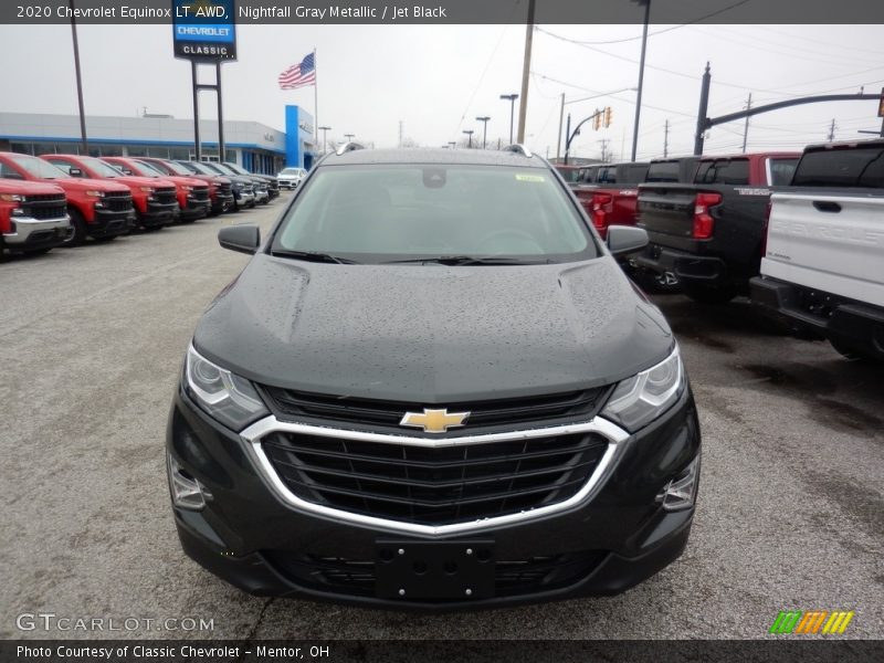 Nightfall Gray Metallic / Jet Black 2020 Chevrolet Equinox LT AWD