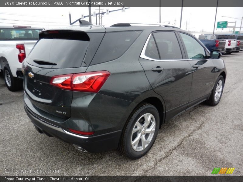 Nightfall Gray Metallic / Jet Black 2020 Chevrolet Equinox LT AWD