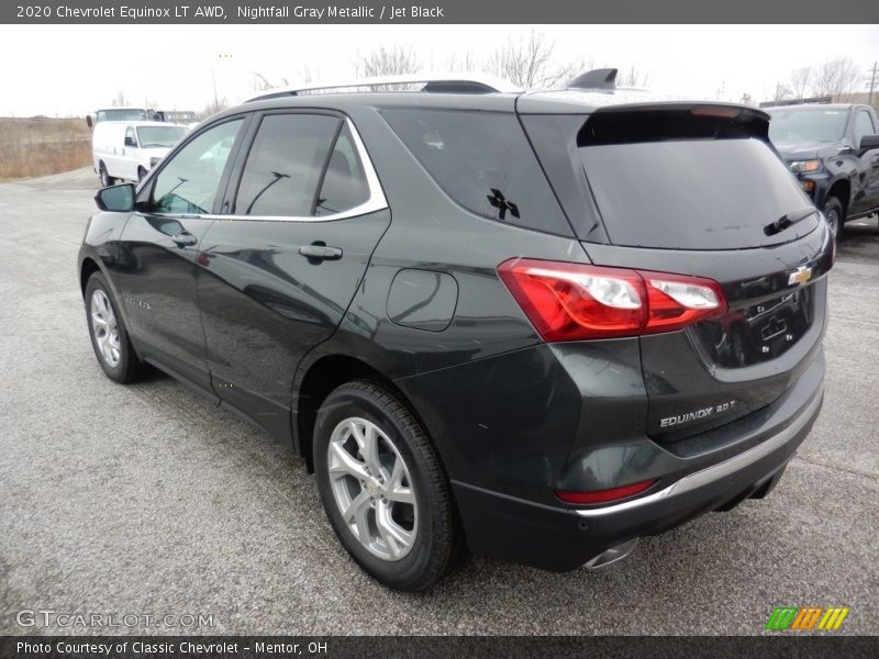 Nightfall Gray Metallic / Jet Black 2020 Chevrolet Equinox LT AWD