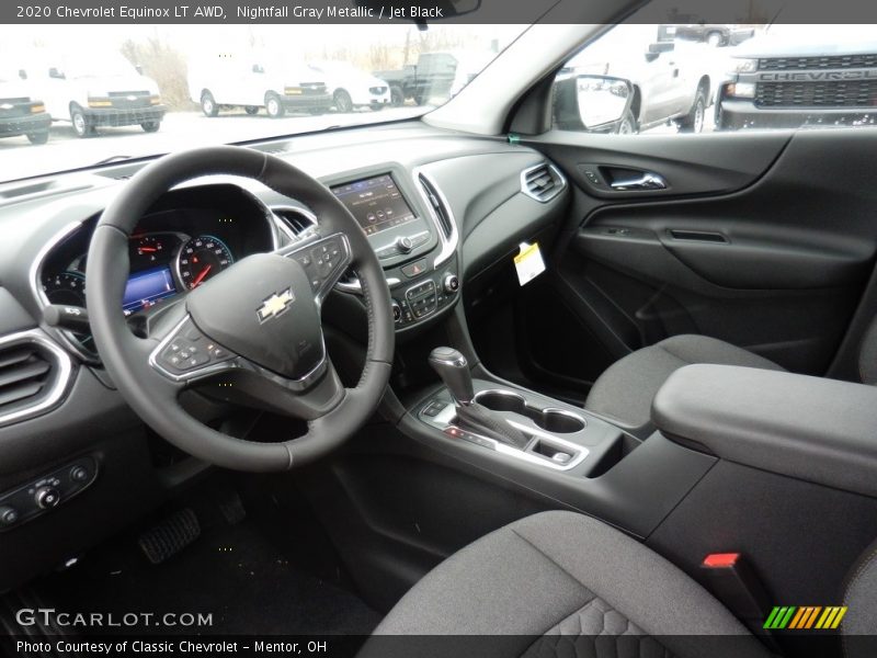Nightfall Gray Metallic / Jet Black 2020 Chevrolet Equinox LT AWD