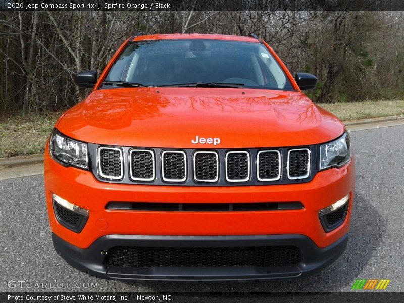 Spitfire Orange / Black 2020 Jeep Compass Sport 4x4