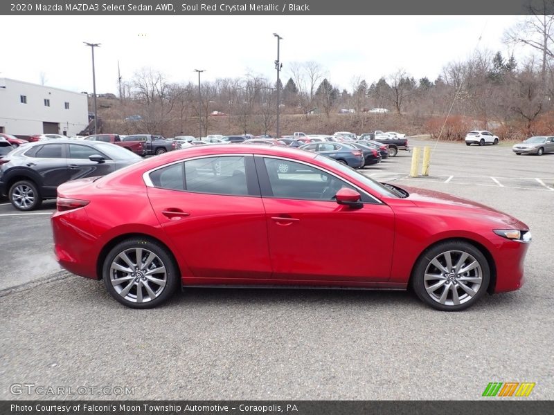  2020 MAZDA3 Select Sedan AWD Soul Red Crystal Metallic