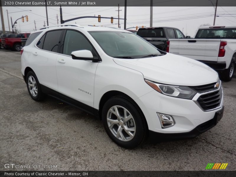 Summit White / Jet Black 2020 Chevrolet Equinox LT