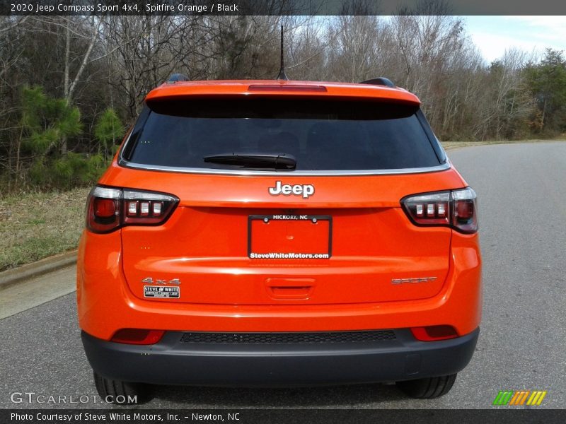 Spitfire Orange / Black 2020 Jeep Compass Sport 4x4