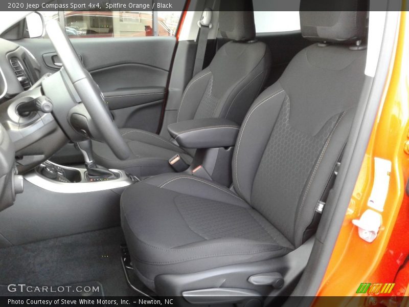 Spitfire Orange / Black 2020 Jeep Compass Sport 4x4