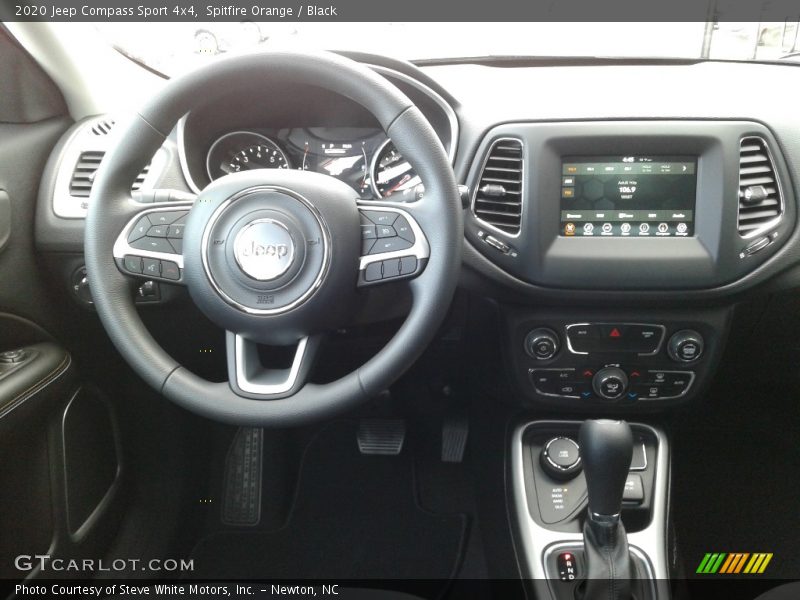 Spitfire Orange / Black 2020 Jeep Compass Sport 4x4