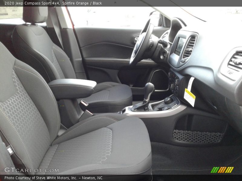 Spitfire Orange / Black 2020 Jeep Compass Sport 4x4