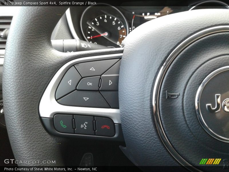 Spitfire Orange / Black 2020 Jeep Compass Sport 4x4