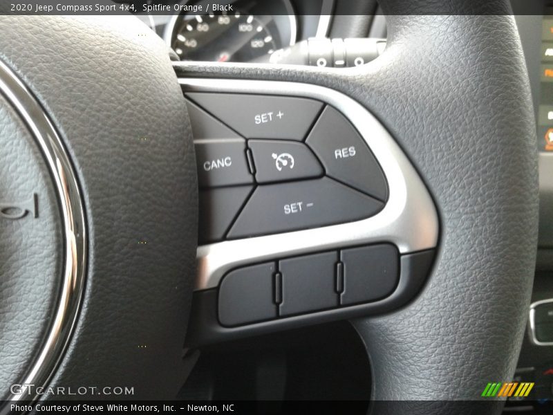 Spitfire Orange / Black 2020 Jeep Compass Sport 4x4