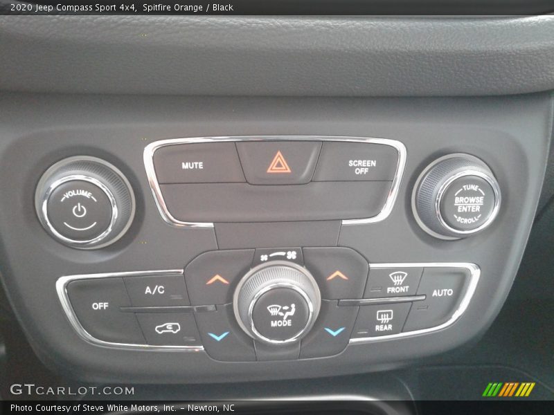 Spitfire Orange / Black 2020 Jeep Compass Sport 4x4