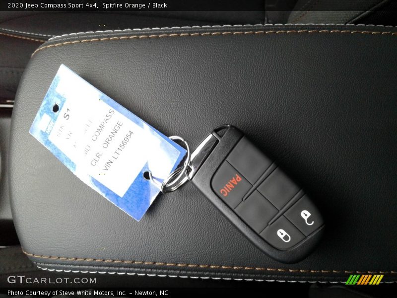 Spitfire Orange / Black 2020 Jeep Compass Sport 4x4