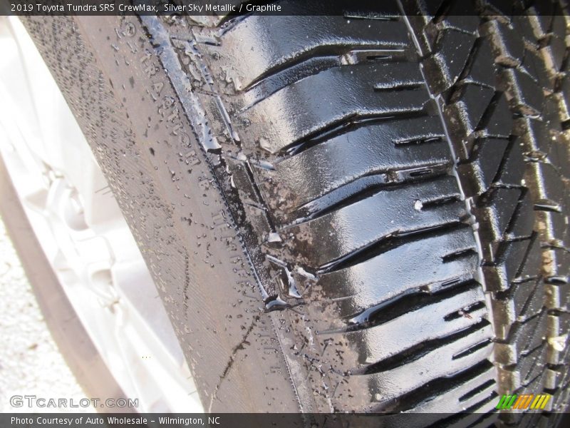 Silver Sky Metallic / Graphite 2019 Toyota Tundra SR5 CrewMax