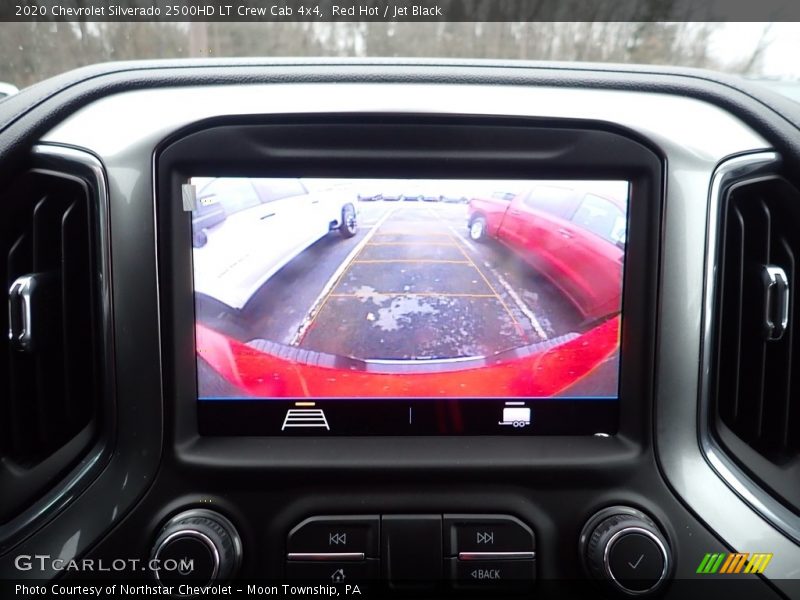 Red Hot / Jet Black 2020 Chevrolet Silverado 2500HD LT Crew Cab 4x4