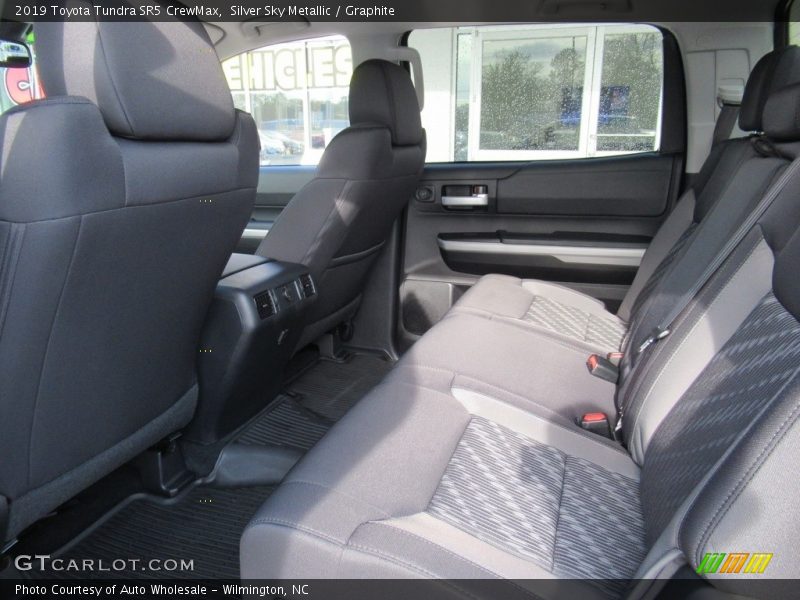 Silver Sky Metallic / Graphite 2019 Toyota Tundra SR5 CrewMax