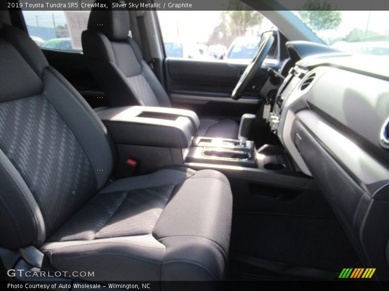 Silver Sky Metallic / Graphite 2019 Toyota Tundra SR5 CrewMax