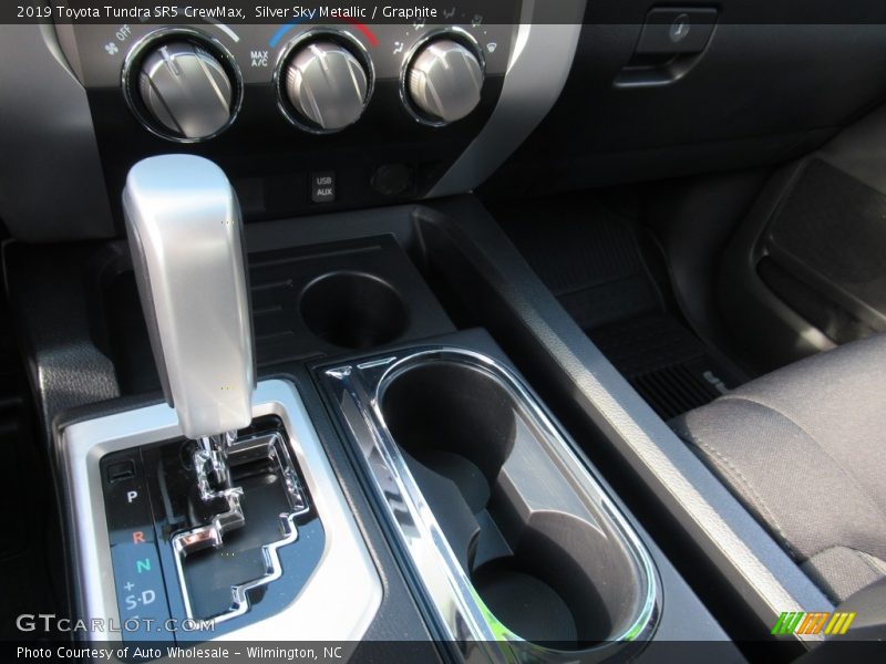 Silver Sky Metallic / Graphite 2019 Toyota Tundra SR5 CrewMax