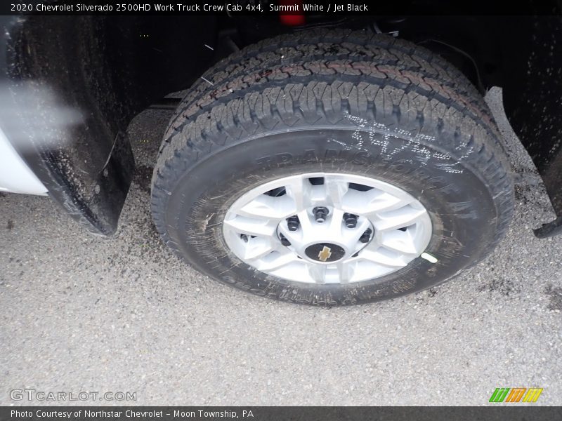 Summit White / Jet Black 2020 Chevrolet Silverado 2500HD Work Truck Crew Cab 4x4