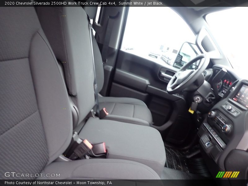 Summit White / Jet Black 2020 Chevrolet Silverado 2500HD Work Truck Crew Cab 4x4