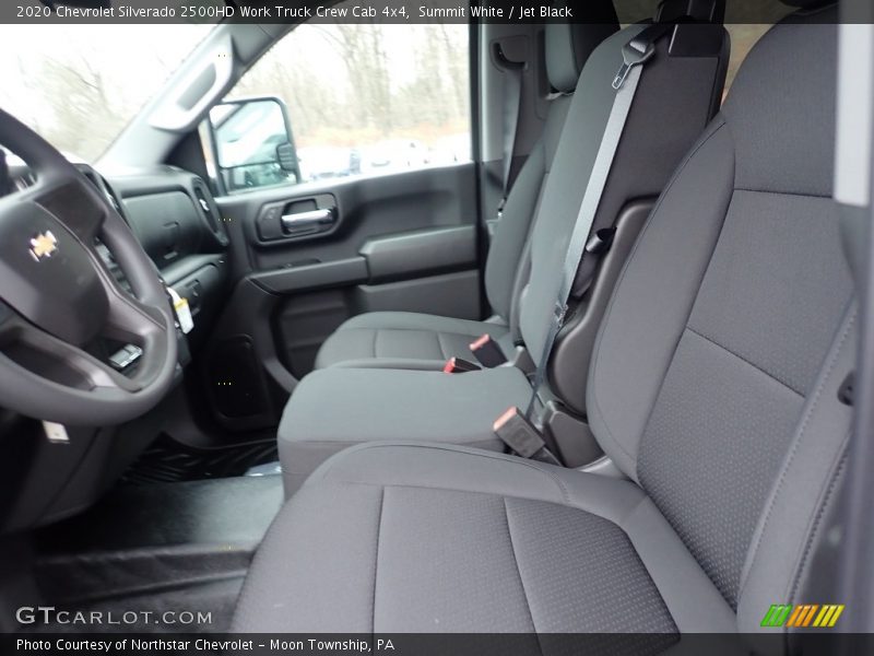 Summit White / Jet Black 2020 Chevrolet Silverado 2500HD Work Truck Crew Cab 4x4