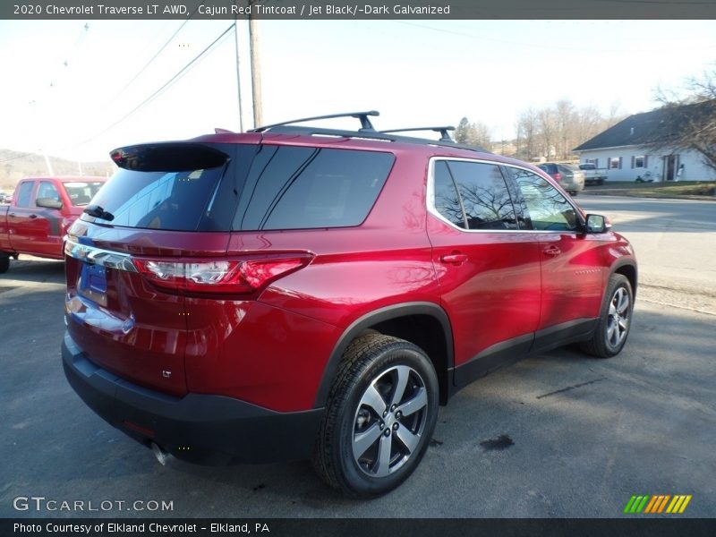 Cajun Red Tintcoat / Jet Black/­Dark Galvanized 2020 Chevrolet Traverse LT AWD