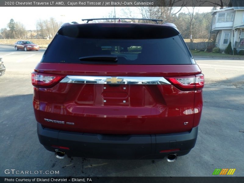 Cajun Red Tintcoat / Jet Black/­Dark Galvanized 2020 Chevrolet Traverse LT AWD