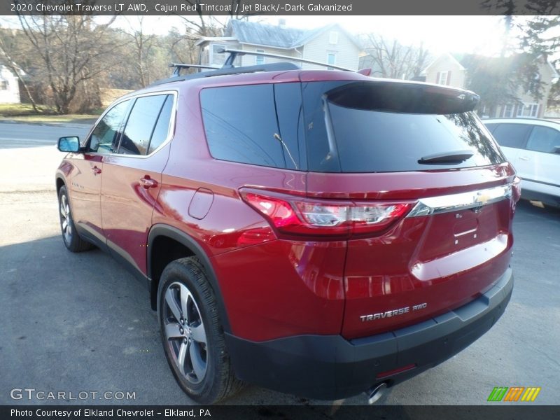 Cajun Red Tintcoat / Jet Black/­Dark Galvanized 2020 Chevrolet Traverse LT AWD