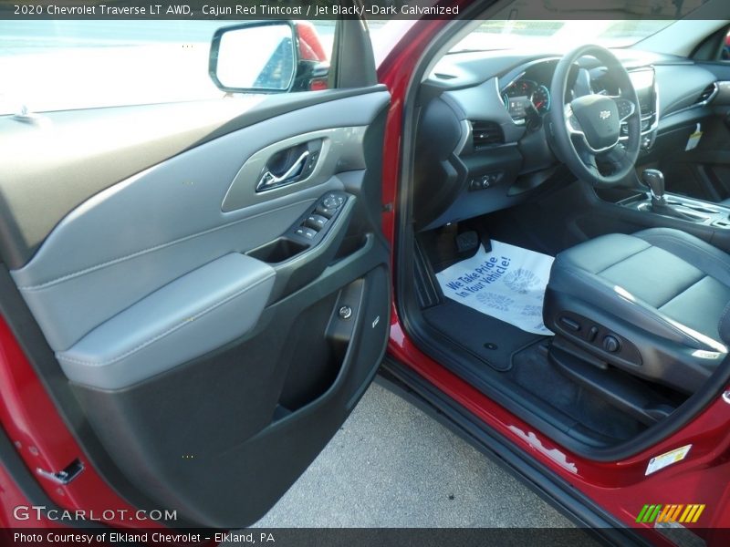 Cajun Red Tintcoat / Jet Black/­Dark Galvanized 2020 Chevrolet Traverse LT AWD