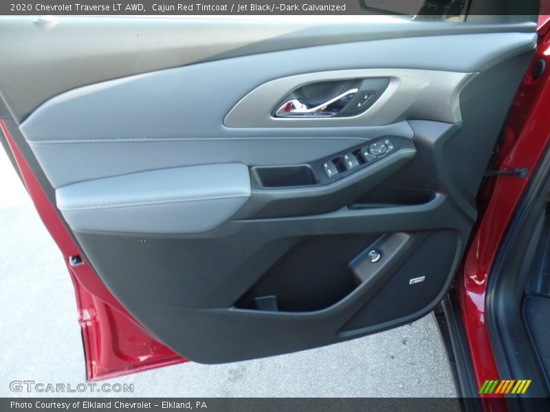 Cajun Red Tintcoat / Jet Black/­Dark Galvanized 2020 Chevrolet Traverse LT AWD
