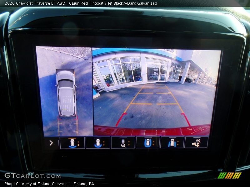 Cajun Red Tintcoat / Jet Black/­Dark Galvanized 2020 Chevrolet Traverse LT AWD