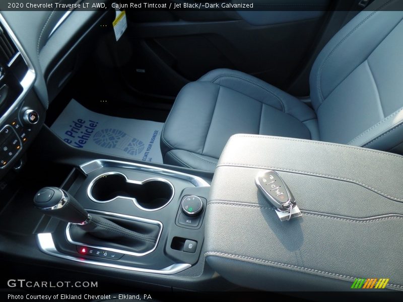 Cajun Red Tintcoat / Jet Black/­Dark Galvanized 2020 Chevrolet Traverse LT AWD