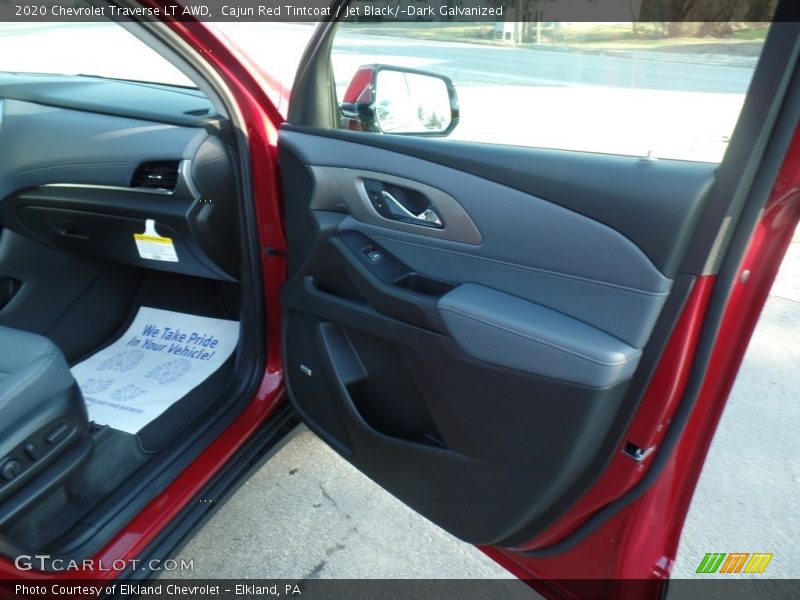 Cajun Red Tintcoat / Jet Black/­Dark Galvanized 2020 Chevrolet Traverse LT AWD