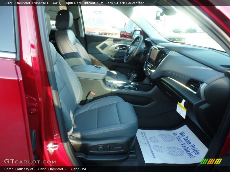 Cajun Red Tintcoat / Jet Black/­Dark Galvanized 2020 Chevrolet Traverse LT AWD
