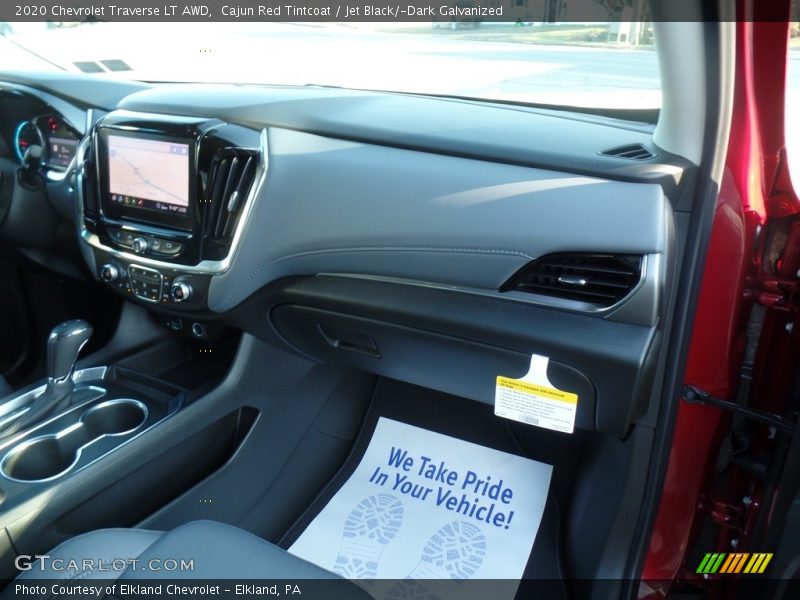 Cajun Red Tintcoat / Jet Black/­Dark Galvanized 2020 Chevrolet Traverse LT AWD