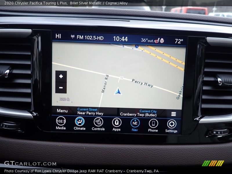 Billet Silver Metallic / Cognac/Alloy 2020 Chrysler Pacifica Touring L Plus