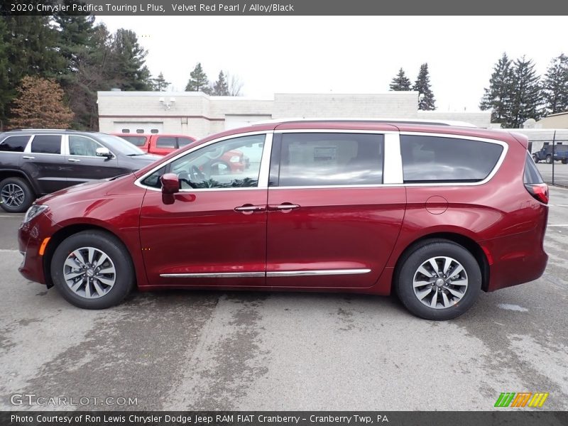 Velvet Red Pearl / Alloy/Black 2020 Chrysler Pacifica Touring L Plus