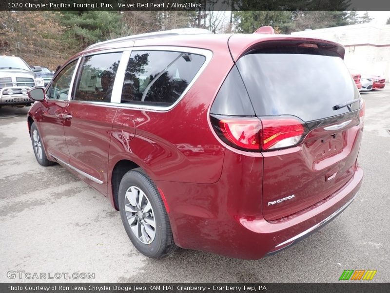 Velvet Red Pearl / Alloy/Black 2020 Chrysler Pacifica Touring L Plus