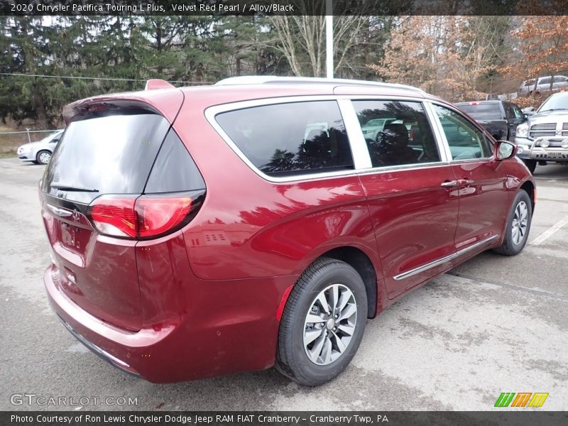 Velvet Red Pearl / Alloy/Black 2020 Chrysler Pacifica Touring L Plus