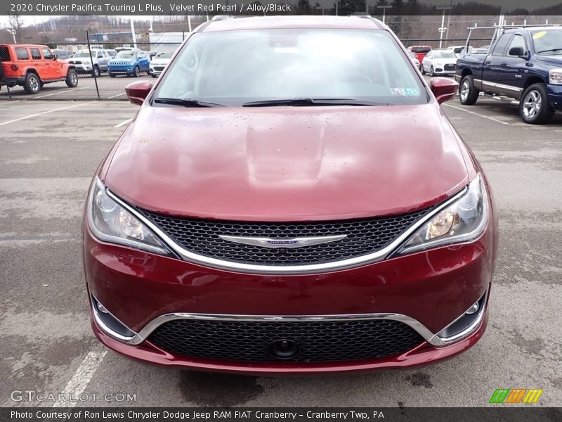 Velvet Red Pearl / Alloy/Black 2020 Chrysler Pacifica Touring L Plus