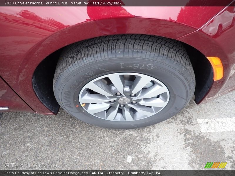 Velvet Red Pearl / Alloy/Black 2020 Chrysler Pacifica Touring L Plus