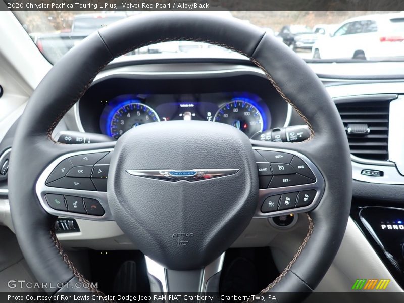 Velvet Red Pearl / Alloy/Black 2020 Chrysler Pacifica Touring L Plus